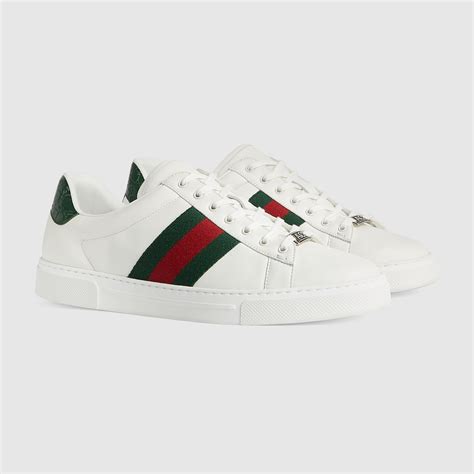 gucci shoes white colour price|Gucci white shoes men.